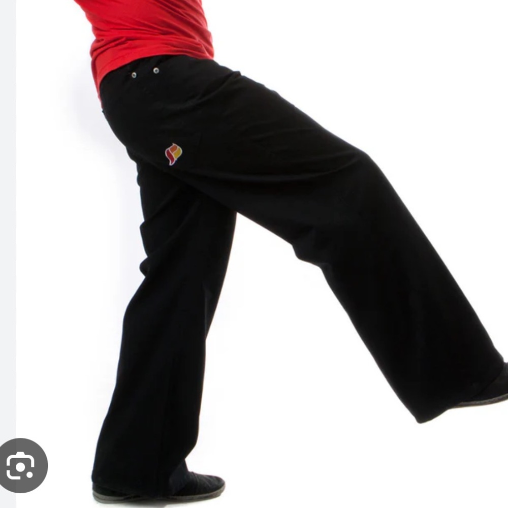 NEW Kikwear 23" Epik Chill Twill Rave Skater Pants in Black Size 40
